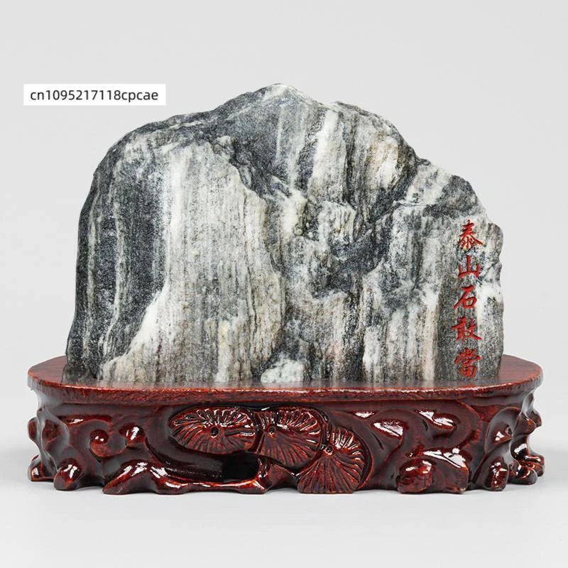 Wooden Display Stand Carved Tea Pedestal - Solid Wood Base for Stone, Statue, Vase, Plant Pot, Home Decor & Collectibles