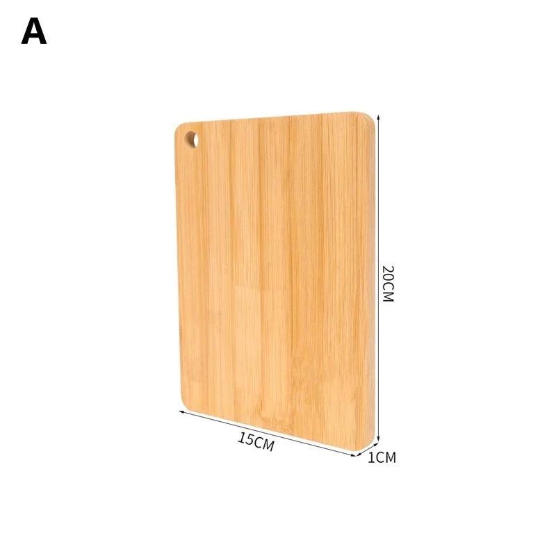 WXCOO Wood Cutting Board Double-sided Kitchen Chopping Boards Fruit Vegetables for Chopping and Slicing