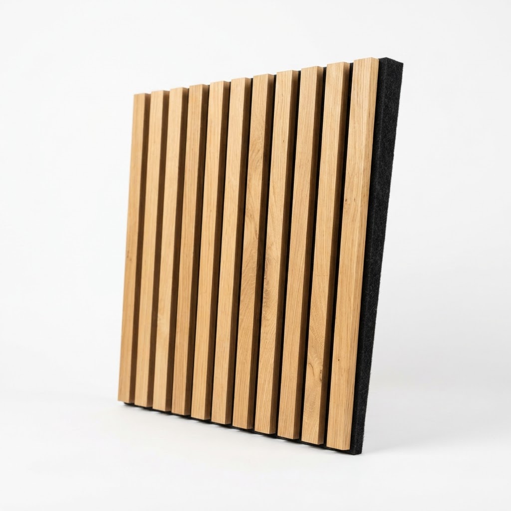 Manhattan XL Walnut Acoustic Wall Panel — 106 × 43 in (270 × 110 cm)